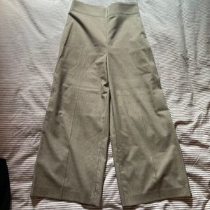 Zara houndstooth lightweight trousers